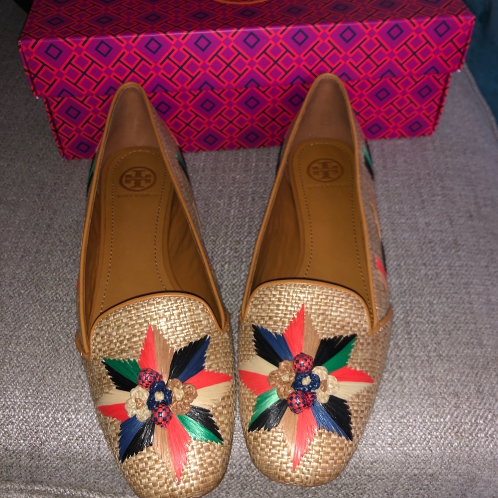 Tory Burch Geraldine Smoking Slippers
